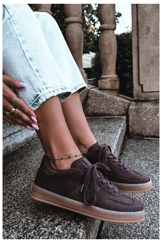 Damen Sneaker Big Star schokoladenfarben
