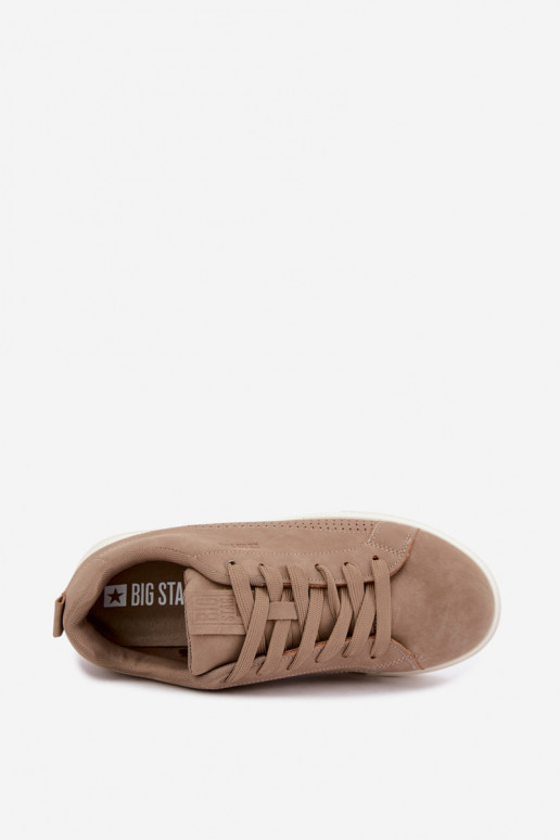 Herren Sneaker Big Star UU174322 in Sandfarbe