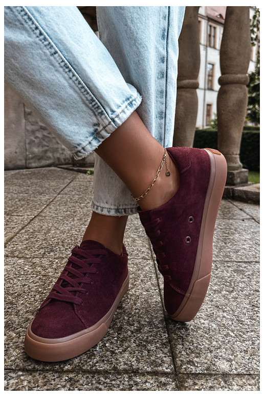 Damen-Sneaker Big Star UU274242 in Bordeaux