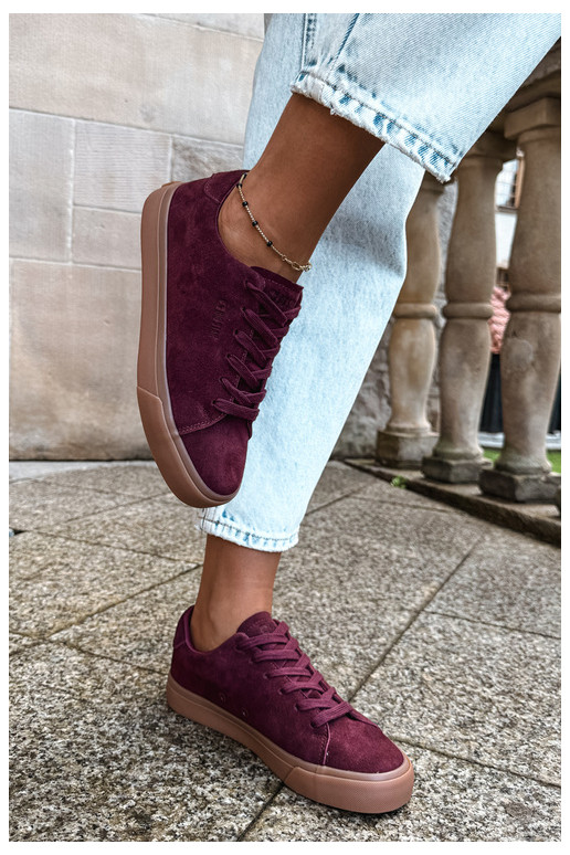 Damen-Sneaker Big Star UU274242 in Bordeaux