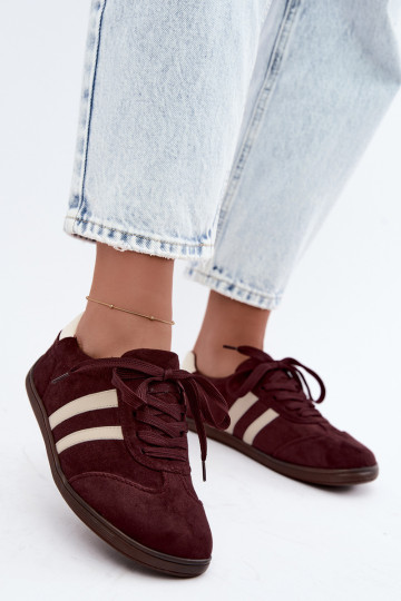 Damen Sneaker Barefoot in Bordeaux Kessy 2