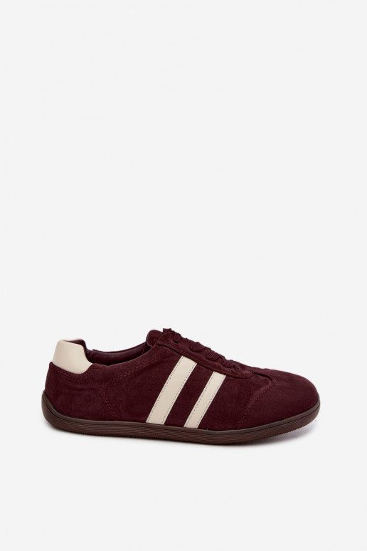 Damen Sneaker Barefoot in Bordeaux Kessy
