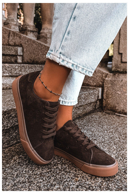 Damen Sneaker Big Star UU274243 schokoladenfarbe