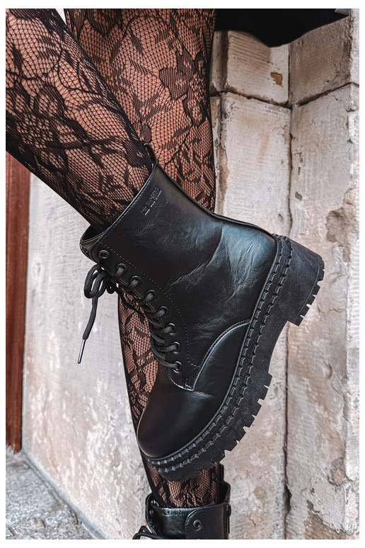 Damen-Stiefeletten Big Star UU274816 in Schwarz