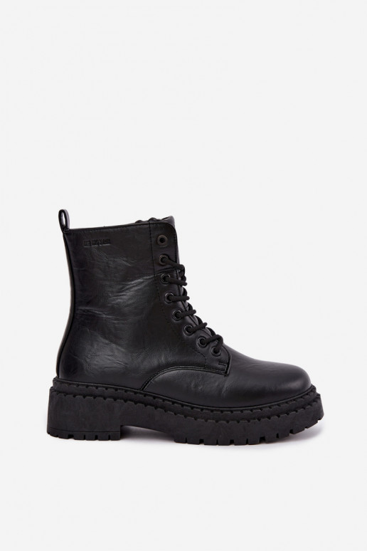 Damen-Stiefeletten Big Star UU274816 in Schwarz