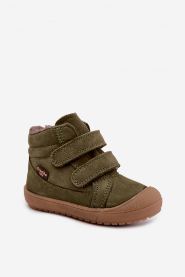 Leder Kinder Winterstiefel Froddo G2110138 grün