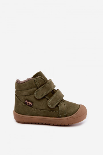 Leder Kinder Winterstiefel Froddo G2110138 grün 2