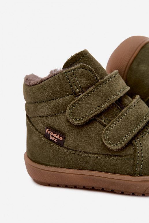 Leder Kinder Winterstiefel Froddo G2110138 grün