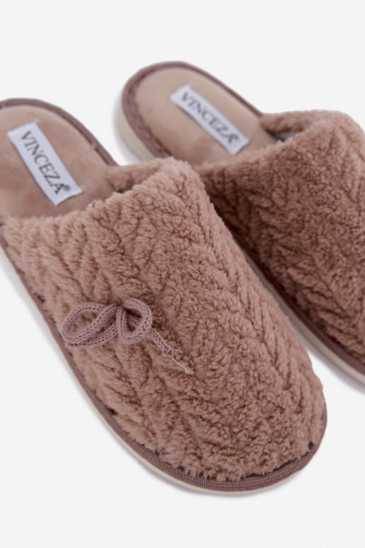 Damen Hausschuhe Vinceza 105109 sandfarben