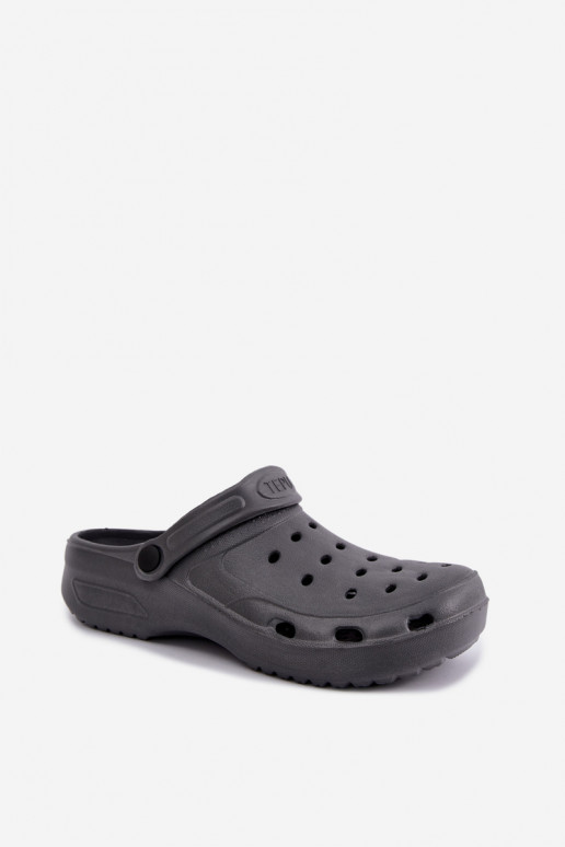 Graue leichte Herren-Slipper Adriah