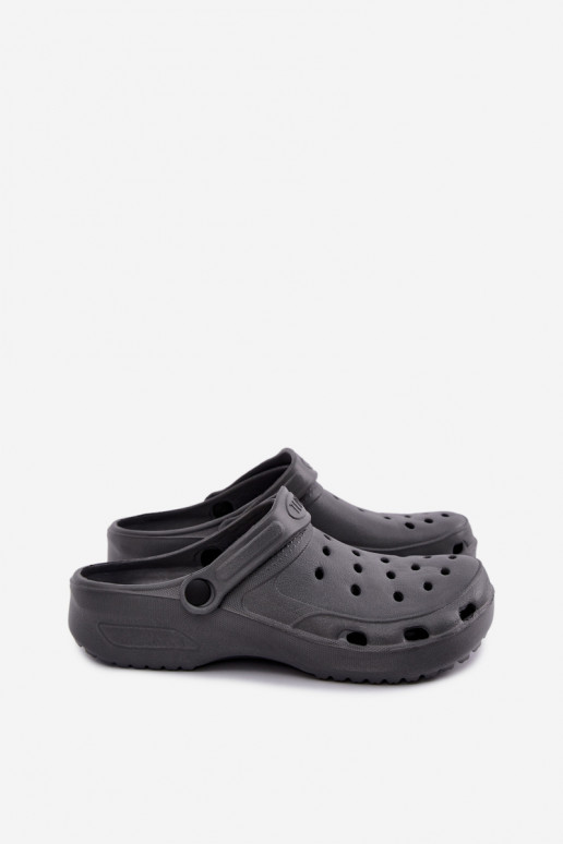 Graue leichte Herren-Slipper Adriah
