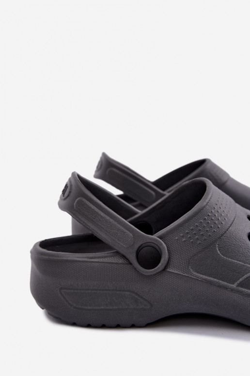 Graue leichte Herren-Slipper Adriah