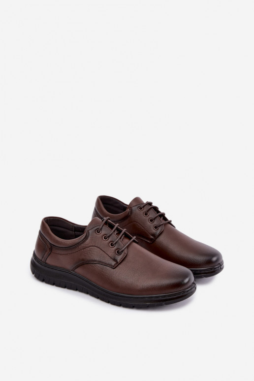 Dunkelbraune Herrenschuhe Varell