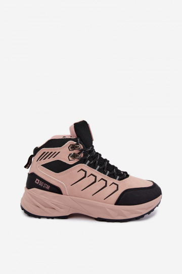 Damen Wanderschuhe Big Star UU274806 in rosa 2