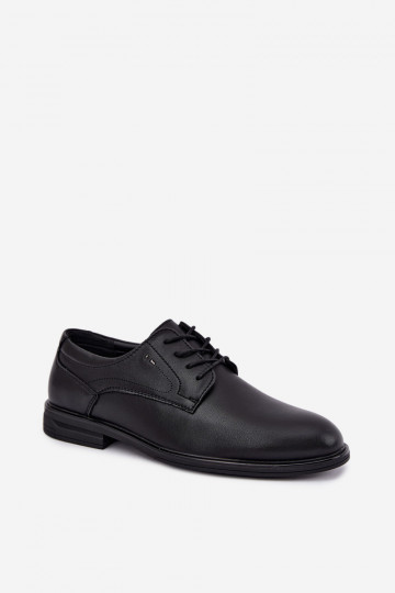 Elegante schwarze Herrenschuhe Calven