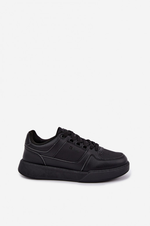 Herren-Sneaker Big Star UU174164 HI-Poly System schwarz