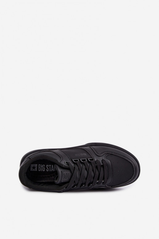 Herren-Sneaker Big Star UU174164 HI-Poly System schwarz