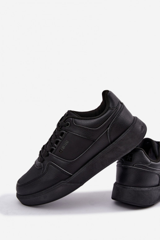 Herren-Sneaker Big Star UU174164 HI-Poly System schwarz