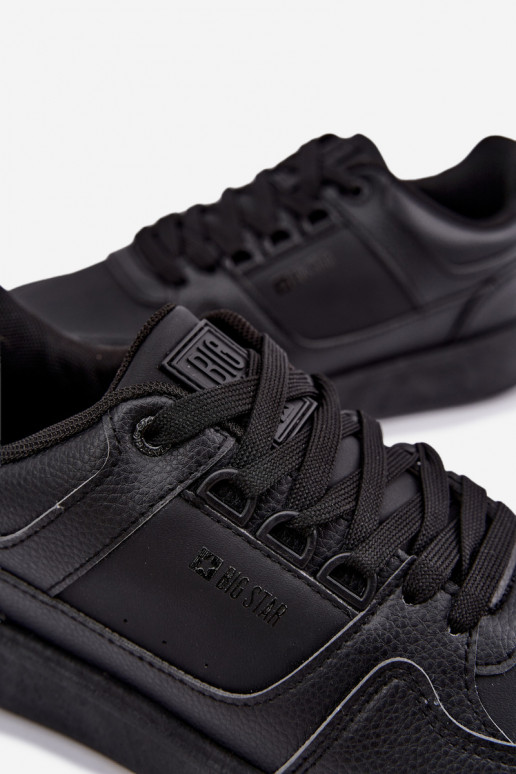 Herren-Sneaker Big Star UU174164 HI-Poly System schwarz