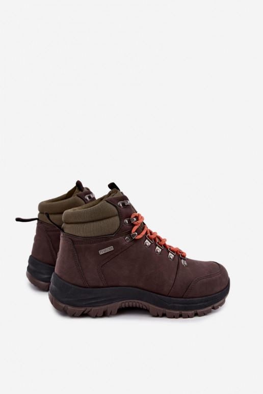 Herren-Wanderstiefel Big Star UU174195 HI-Poly System dunkelbraun