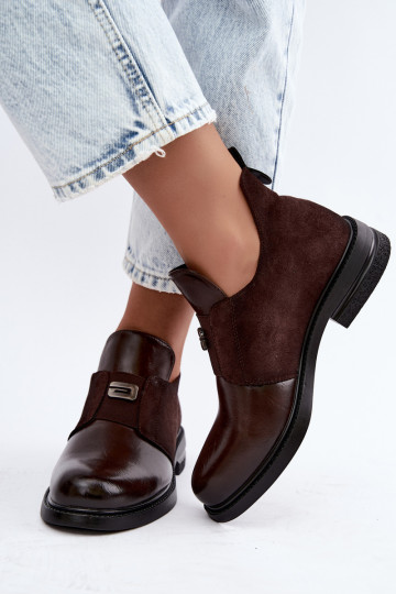 Damenstiefel mit breiten AbsätzenEin überzeugendes Stilvollll Vinceza 58679 CzekoladoZue 2