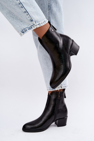 sich Zuarm laufen Stiefel Klocke Vinceza 58654 schZuarze Farbe