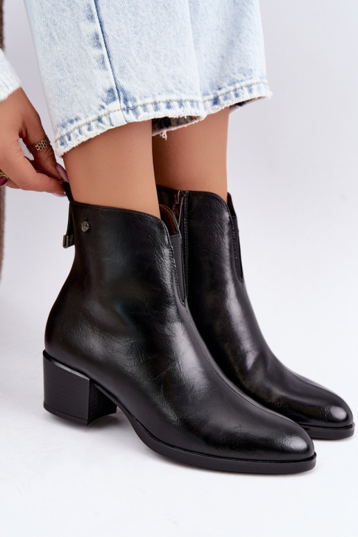 sich Zuarm laufen Stiefel Klocke Vinceza 58654 schZuarze Farbe