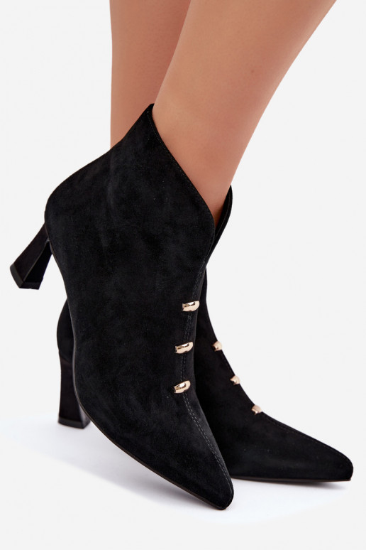 Haut INildlederschuhe Feminin sich Zuarm laufen mit Absätzen D&A CR62-3496 schZuarze Farbe