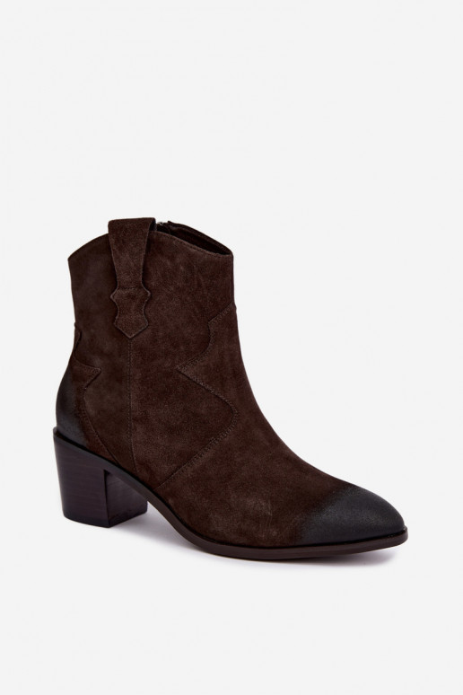 Haut INildlederschuhe CoZuboy-Stil sich Zuarm laufen D&A CR62-3395 dunkelbraun