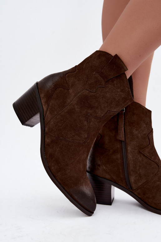 Haut INildlederschuhe CoZuboy-Stil sich Zuarm laufen D&A CR62-3395 CzekoladoZue