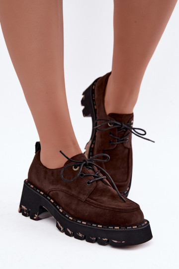 Damenstiefel aus Kunstveloursleder Klocke Artiker 59C0276 schokoladenfarben