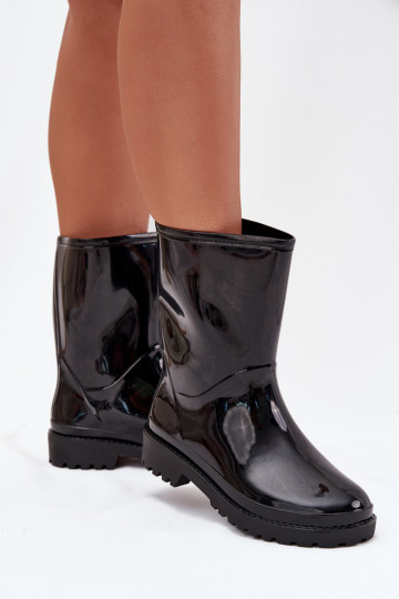 Damen Gummistiefel in Schwarz Elvara
