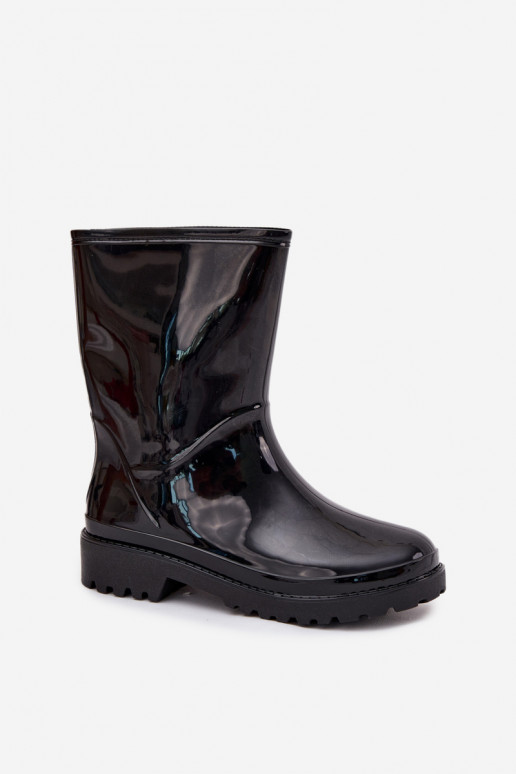 Damen Gummistiefel in Schwarz Elvara