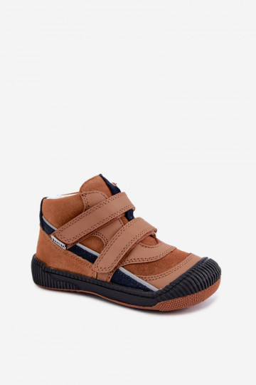Braune Leder-Kinderschuhe Bartek 8631673