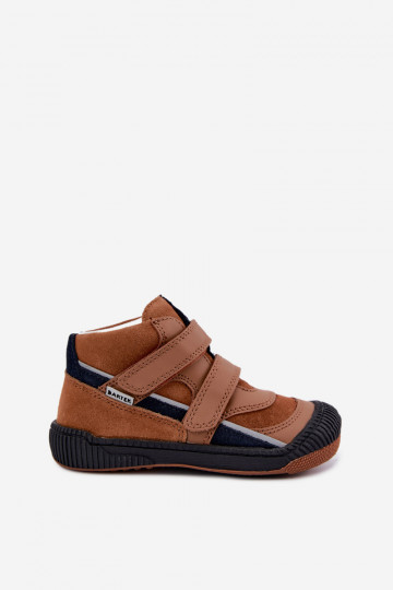 Braune Leder-Kinderschuhe Bartek 8631673 2