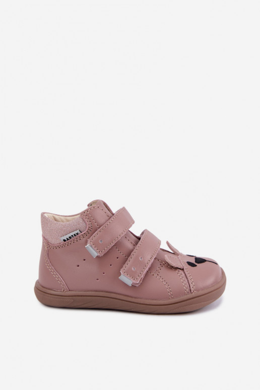 Rosa Leder-Barefoot-Kinderschuhe Bartek 8631985