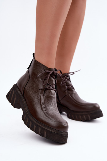 Haut sich Zuarm laufen Damenstiefel Zazoo 60594 CzekoladoZue 2