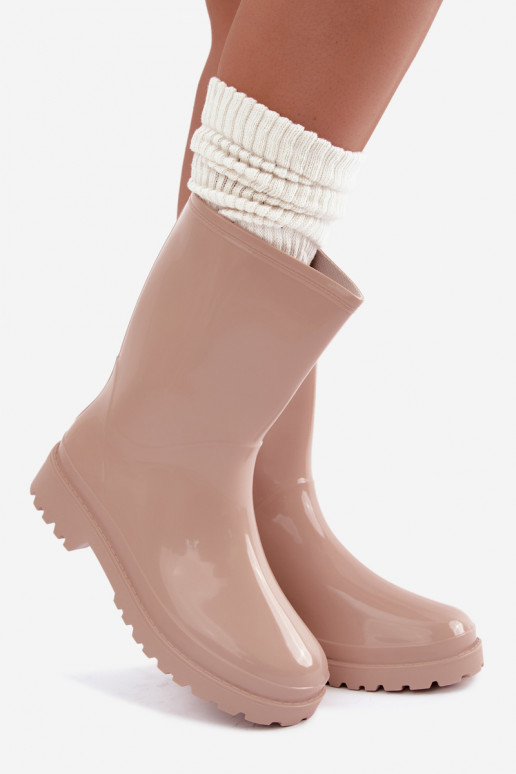 Damen Gummistiefel in Sand Elvara