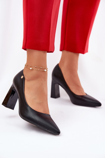 Elegante Absatzschuhe Vinceza 62221 in Schwarz 2