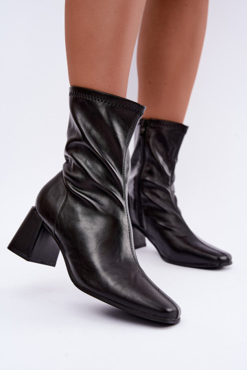 Damen schwarze Stiefel Veradis 2