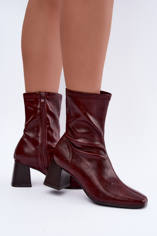 Damen bordeaux Stiefel Veradis