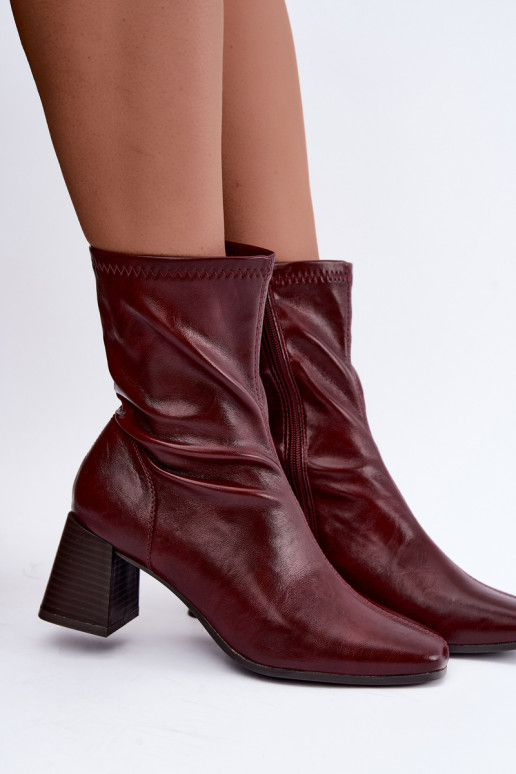 Damen bordeaux Stiefel Veradis