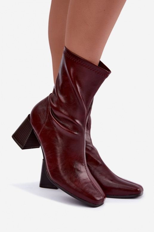 Damen bordeaux Stiefel Veradis