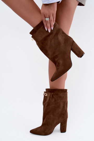 Fiametta warme Slipper-Stiefeletten in Braun 2