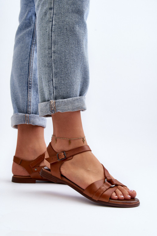 Zazoo 40182 braune Damensandalen