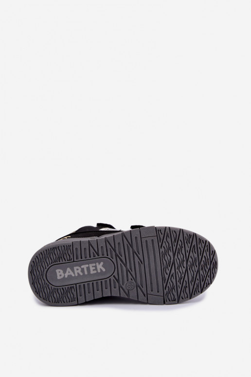Sneaker für Jungen Bartek 8700210 in Schwarz und Grau