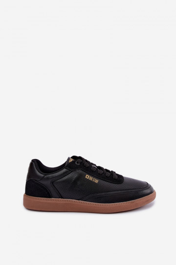 Schwarze Herren Sneakers Big Star UU174045 2