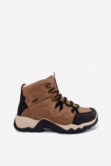 Braune Herren Wanderschuhe Big Star UU174182 HI-Poly System 2