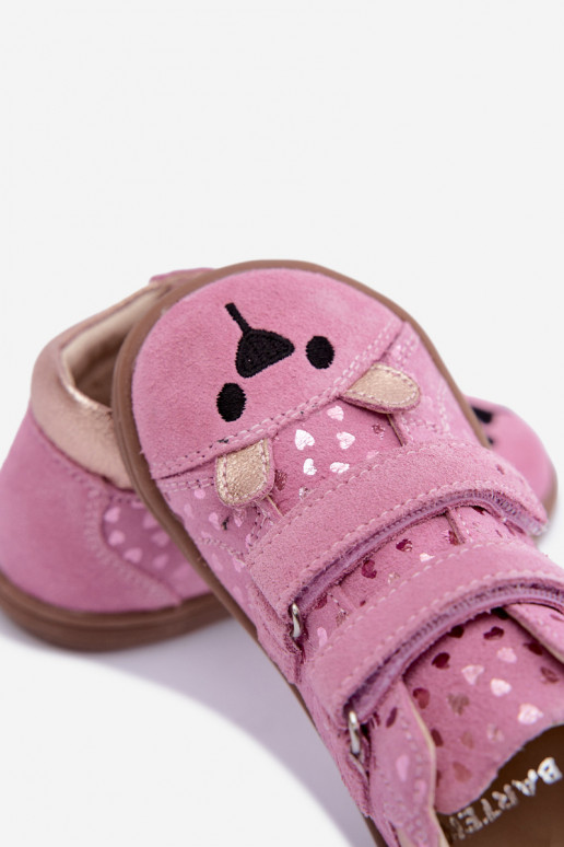 Rosa Kinderschuhe mit Herzen Bartek 8631965