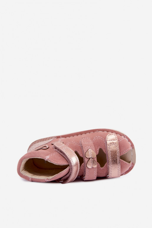 Damen Sandalen für Kinder Bartek 8550069 in Rosa